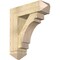 Ekena Millwork Merced Arts and Crafts Rough Sawn Bracket w/ Offset Brace, Douglas Fir, 8"W x 26"D x 30"H BKT0806X26X30MRC03RDF - alternate 1